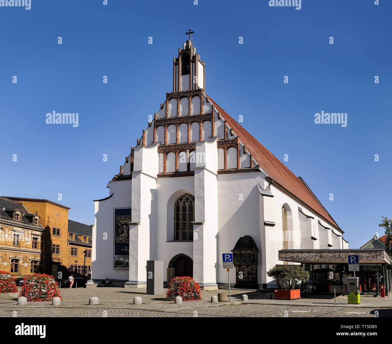 In Germania, in Sassonia, Kamenz, chiesa conventuale e il museo sacrale San Annen Foto Stock