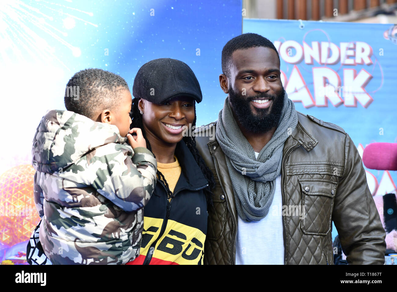 Londra, Regno Unito. 24 mar 2019. Gabriel Sey frequentare la meraviglia del Parco di screening di Gala a Vue, Leicester Square a Londra il 24 marzo 2019, Londra, Regno Unito. Credito: Credito: Picture Capital/Alamy Live News Foto Stock