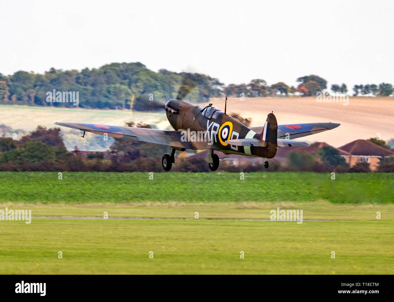 Un Supermarine Spitfire Foto Stock