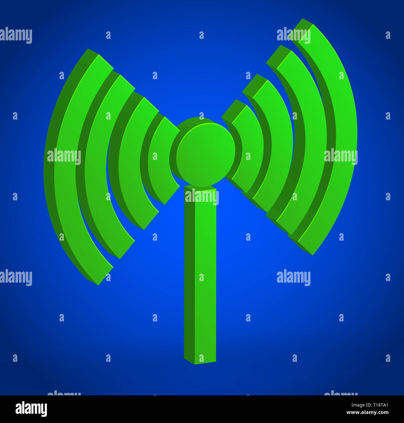 Torre della radio, radio, connessione wireless, antenna, trasmettitore le icone degli elementi del vettore. Foto Stock Torre della radio, radio, connessione wireless, antenna, trasmettitore le icone degli elementi del vettore. Foto Stock