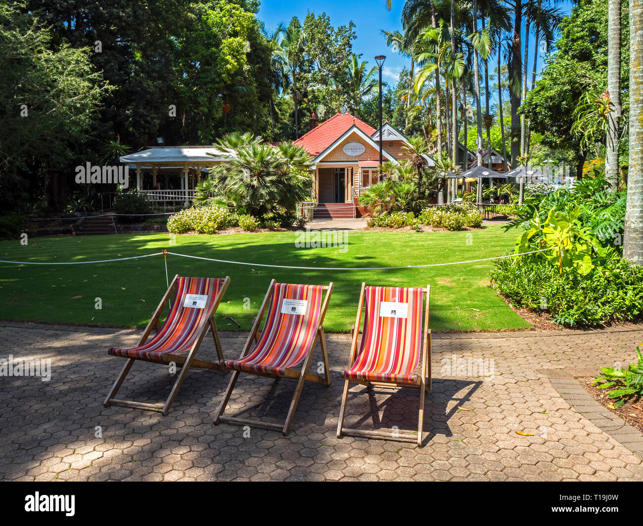 I luoghi all'interno di Città di Brisbane Queensland Australia Foto Stock