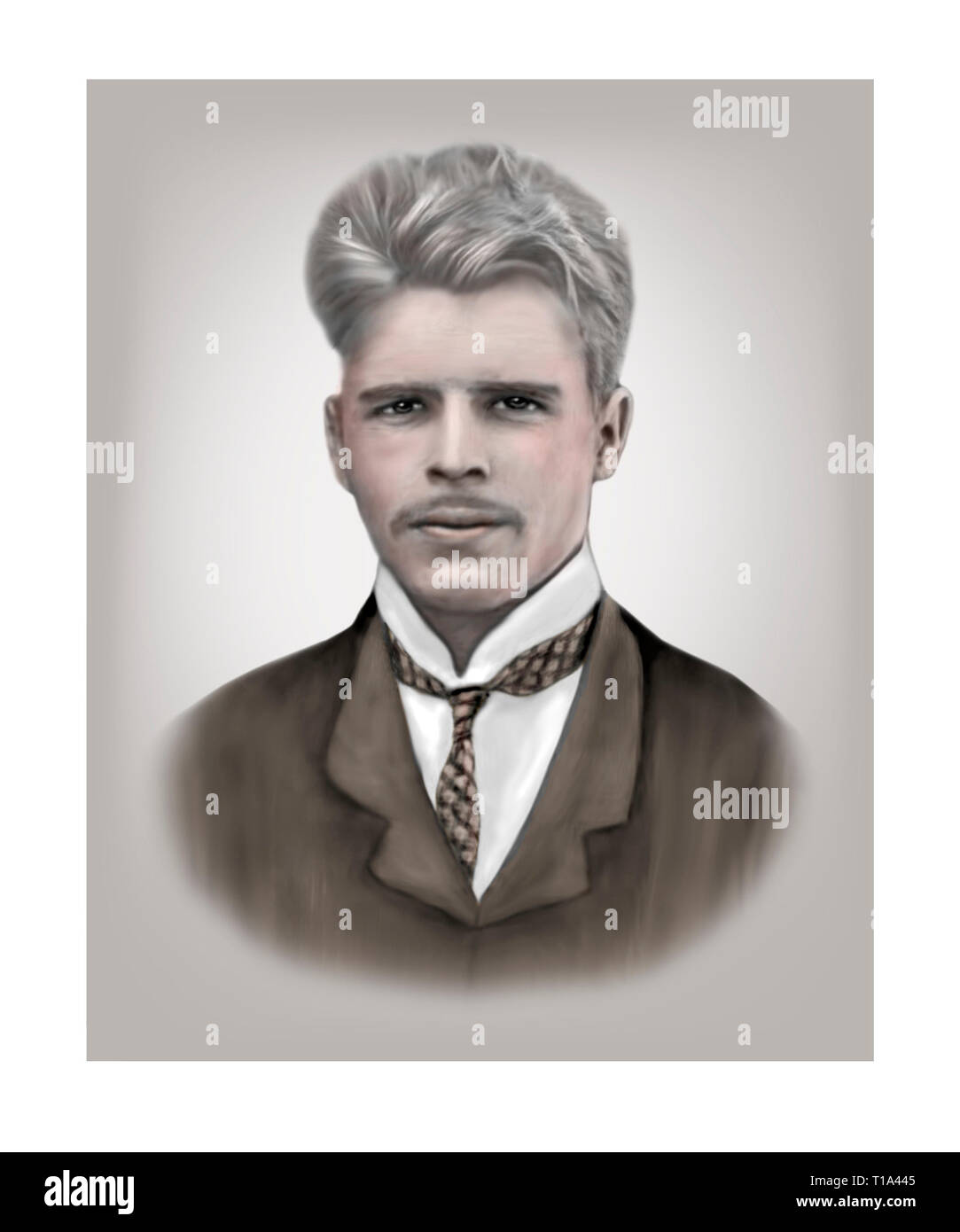 Hermann Rorschach 1884-1922 psichiatra svizzero psicanalista Foto Stock