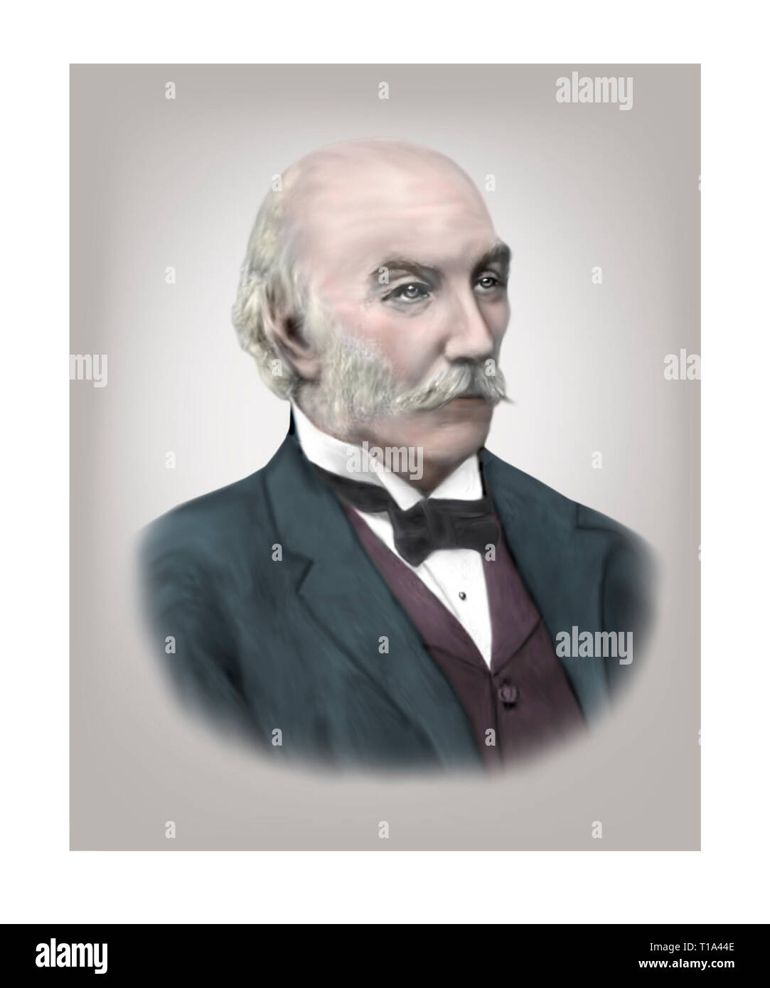 John William Strutt 1842-1919 Scienziato britannico Foto Stock