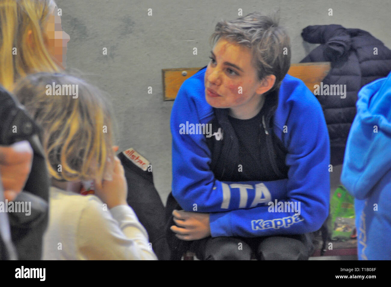 Pisa Italia 23 Mar 2019 Bebe Vio Vince La Schermata Campionati Del Mondo 23 03 2019 Pisa Cronaca Sportiva Negli Spazi Dell Universita Di Pisa Centro Sportivo Dove La Scherma Paralimpici Campionati Del Mondo Sono Detenuti