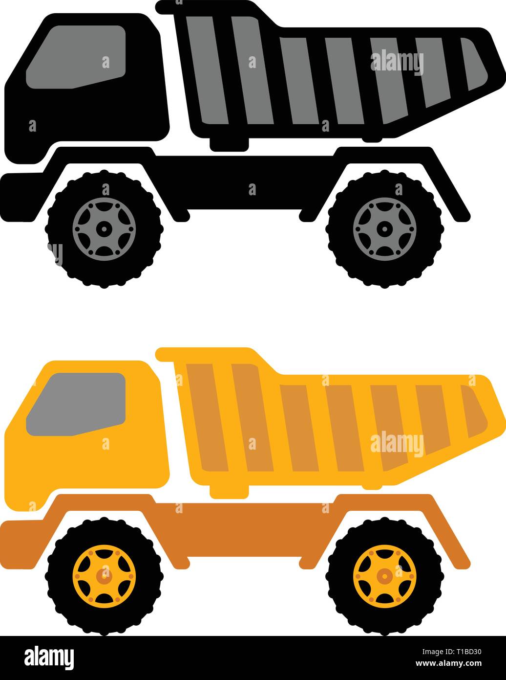 Dumper - Illustrazione Vettore Illustrazione Vettoriale