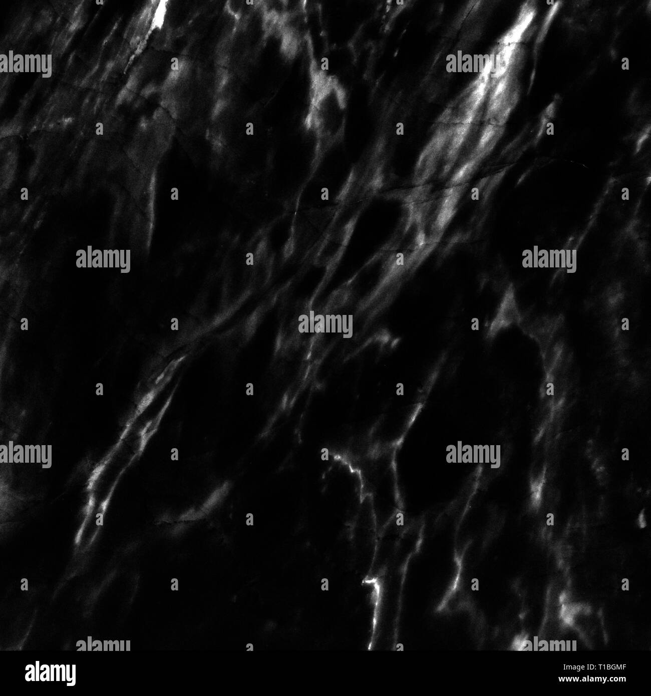 Texture di marmo sul marmo nero la superficie della piastrella, closeup foto sul marmo nero superficie di piastrelle sul pavimento in marmo presentano una texture di marmo in una piastrella, nero b Foto Stock