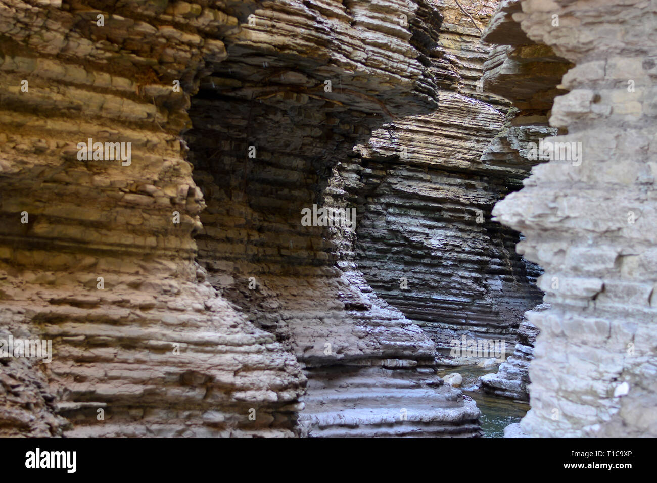Una formazione geologica di migliaia di anni Foto Stock