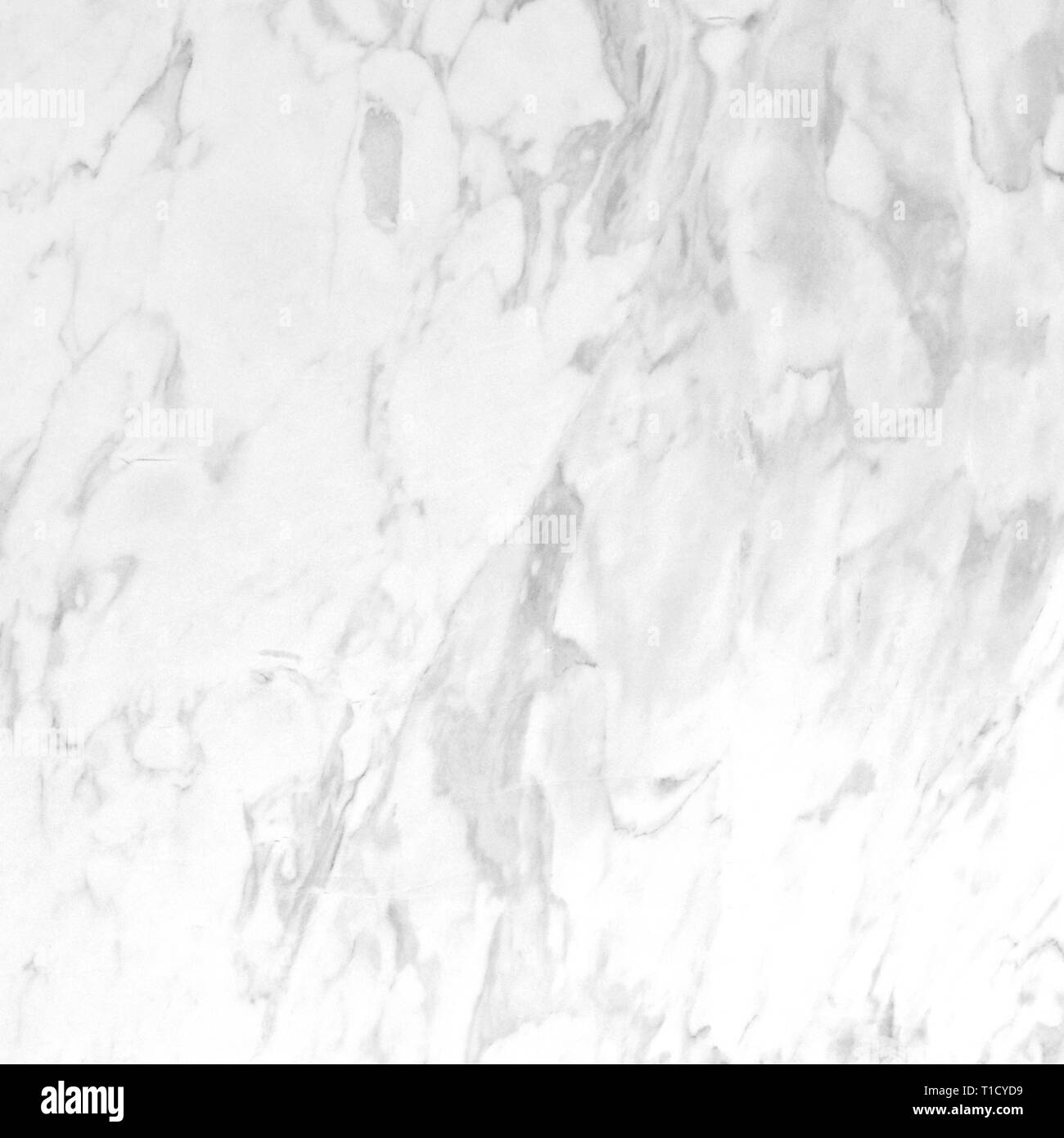 Texture di marmo bianco sulla piastrella in marmo, closeup foto in marmo sulla superficie della piastrella sul pavimento in marmo mostrano mattonelle in marmo texture, immagine in bianco e nero, pattern Foto Stock