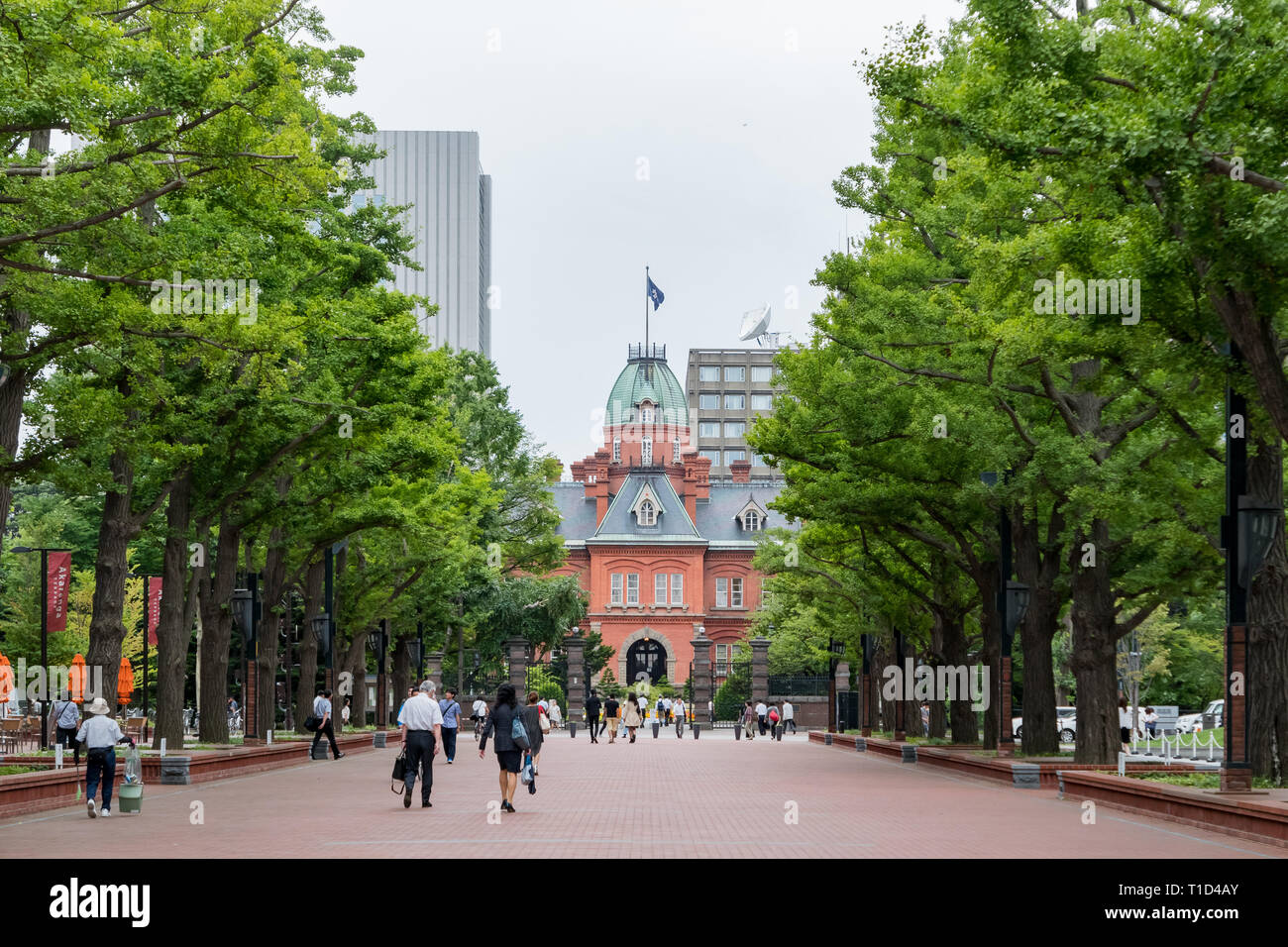 Hokkaido, ago 8: vista esterna dell'ex governo Hokkaido Ufficio il 8 agosto 2017 a Hokkaido, Giappone Foto Stock