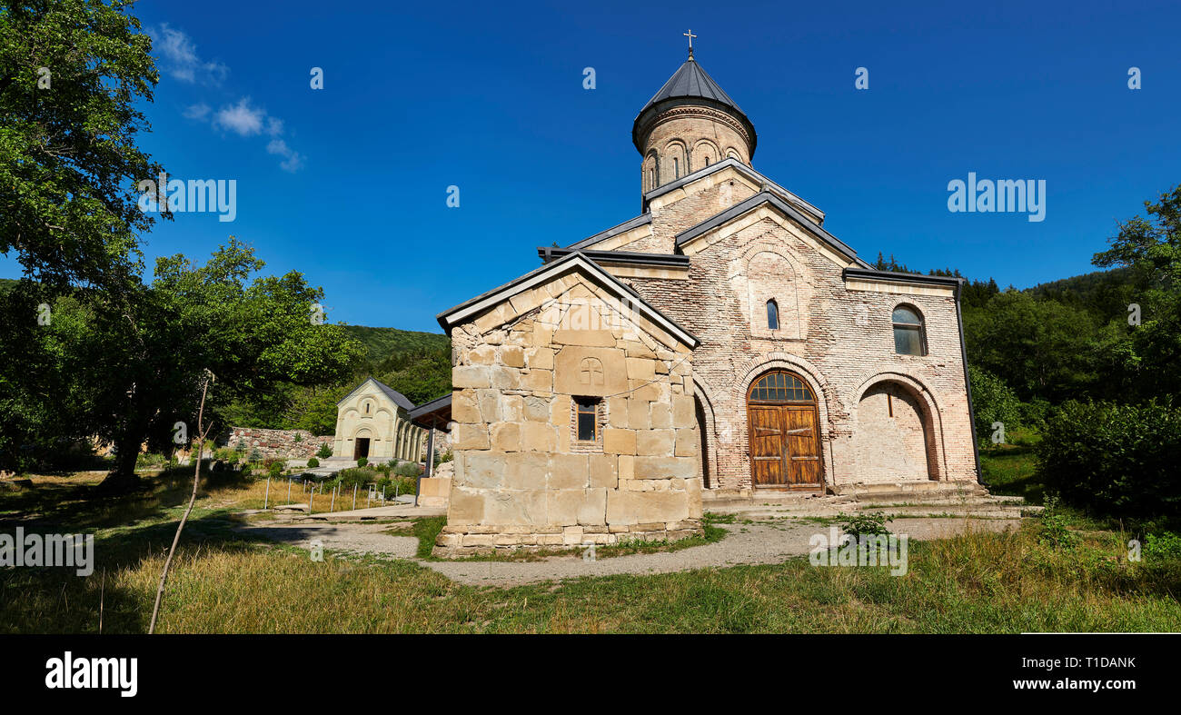 Foto e immagini di La chiesa di San Nicola nel centro storico medievale monastero Kintsvisi Ortodossa Georgiana Monastero Complesso Shida Kartli Regione, Georg Foto Stock