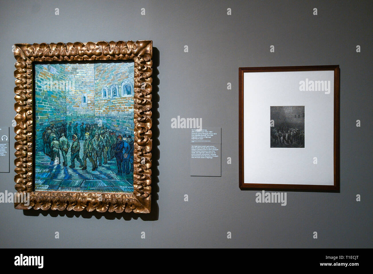 Nuova importante esposizione apre al Tate Britain di Van Gogh e la sua influenza sulla Gran Bretagna. Apre dal 27 marzo al 11 agosto 2019. Credito: Andrew Lalchan/Alamy Live News Foto Stock