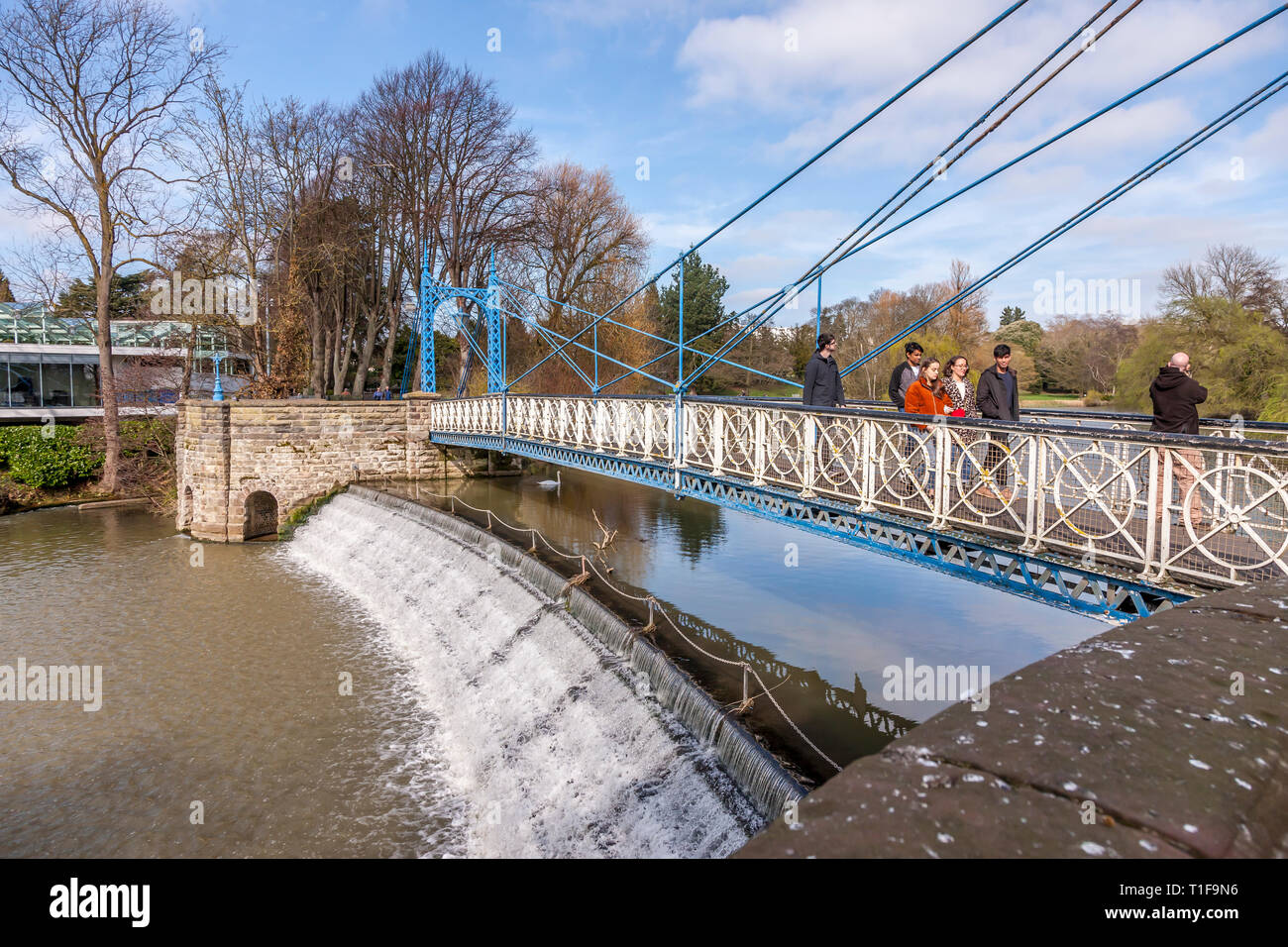 Jephson gardens, Leamington Spa Warwickshire, West Midlands, Regno Unito. Foto Stock