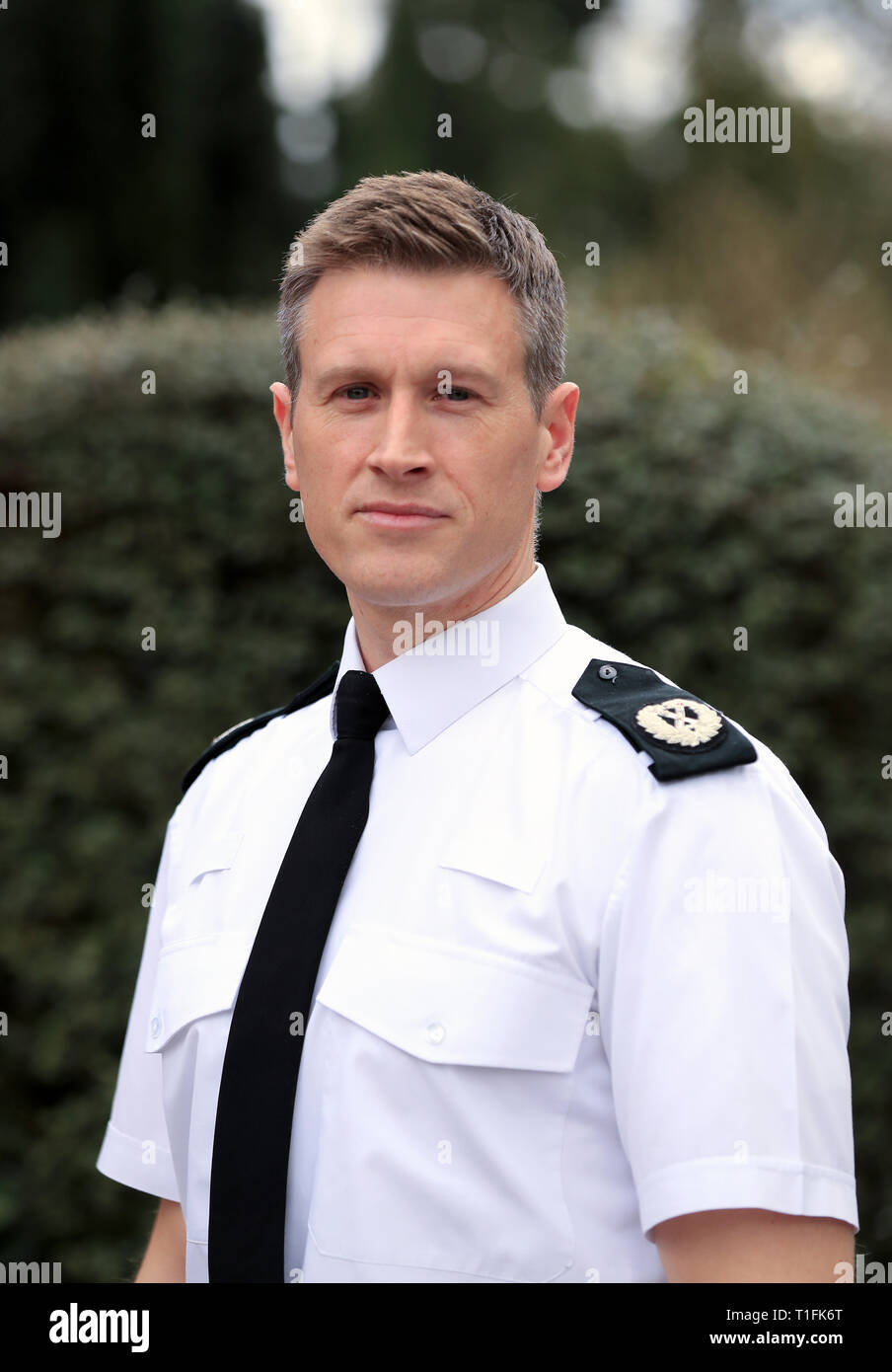 Assistant CHIEF CONSTABLE Pietro Ayling, Kent operazione di polizia finocchio guida strategica, nel corso di un briefing con la stampa organizzato dal Kent Forum di resilienza in operazione di finocchio, Kent globale della resilienza Brexit disposizioni e funzionamento Brock, il nuovo traffico merci piano di gestione per trattare con interruzioni e ritardi in Kent le porte. Foto Stock