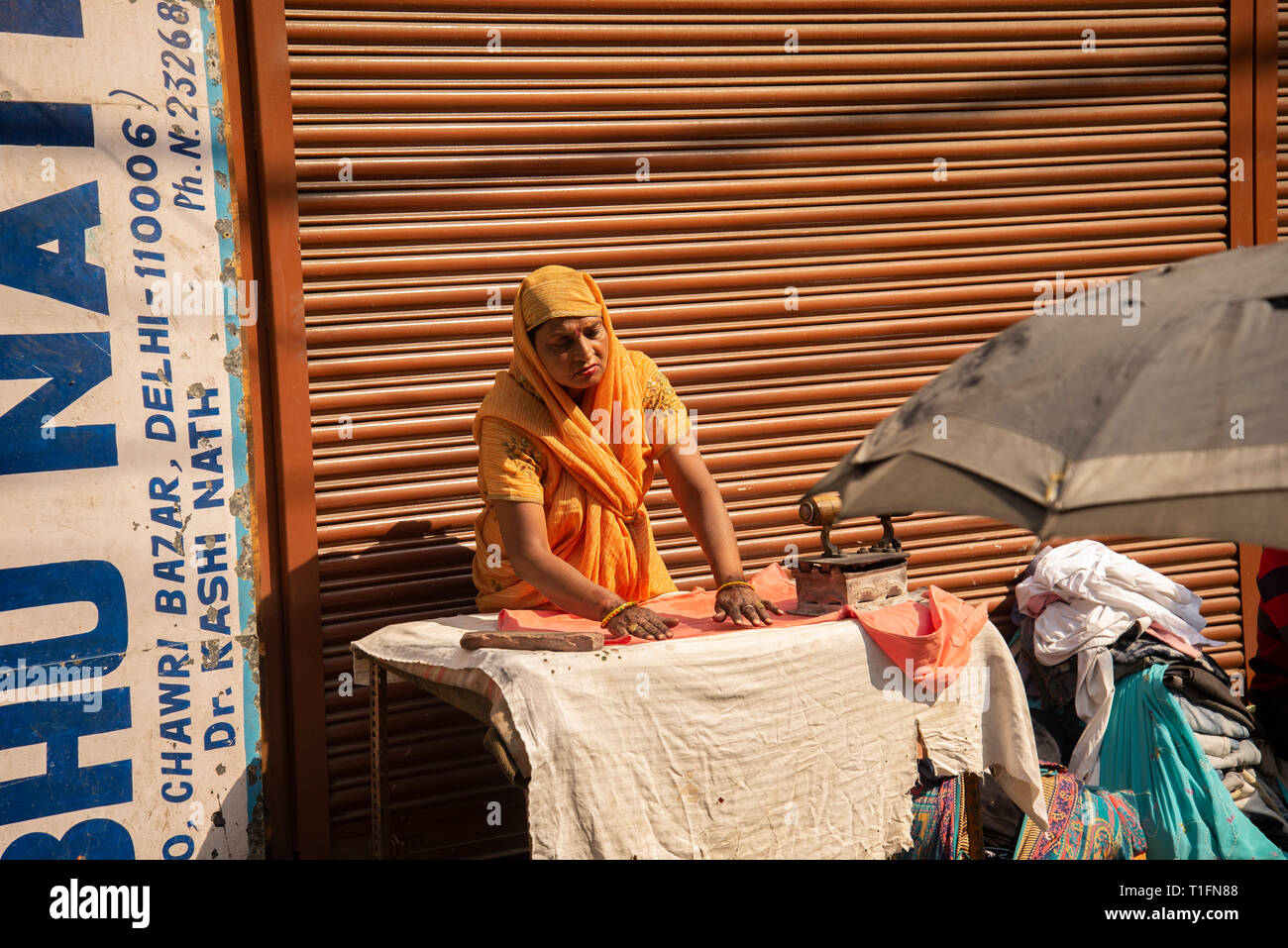 India Street Life Foto Stock