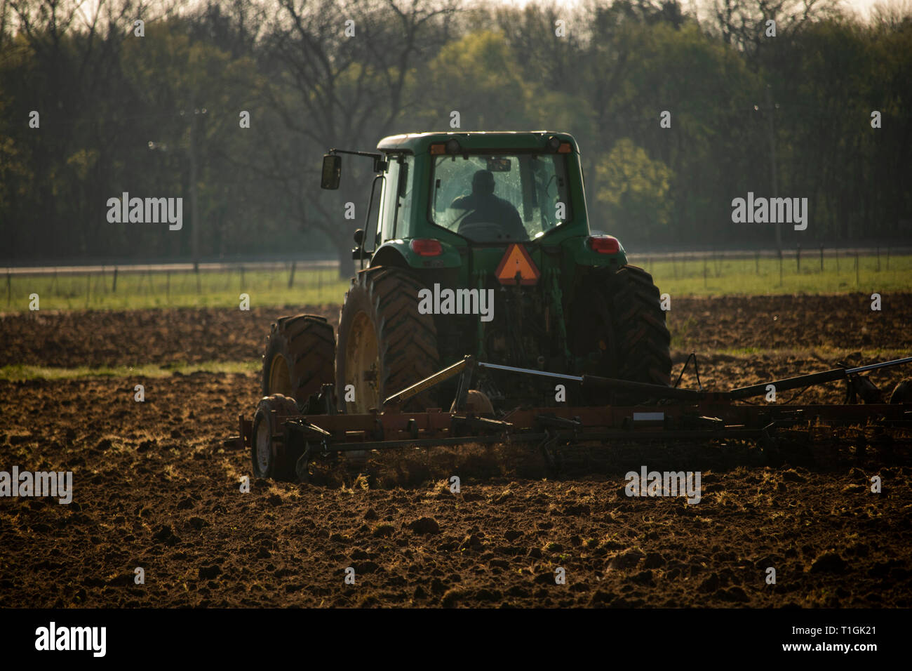 Bossier farm giorno Foto Stock