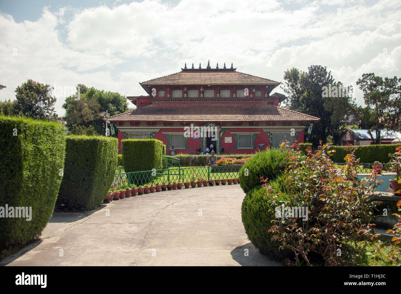 Il buddista galleria d'Arte, Museo Nazionale, Kathmandu, Nepal Foto Stock