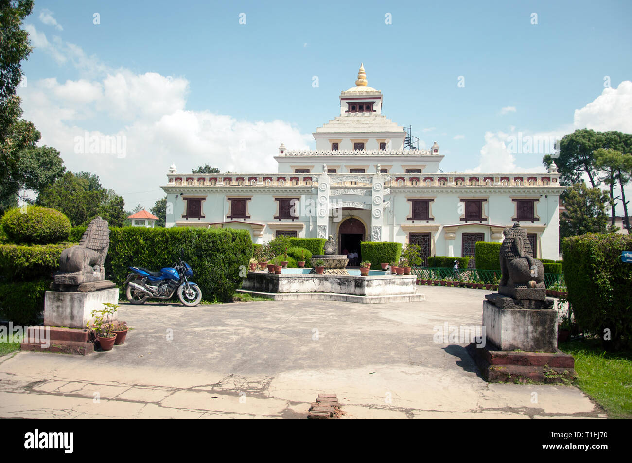 La Galleria d'arte edificio, Museo Nazionale, Kathmandu, Nepal Foto Stock