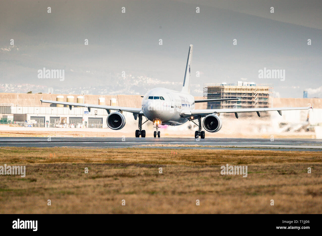 ESA aeromobile Airbus 320 zero G all'aeroporto di Francoforte, Germania Foto Stock