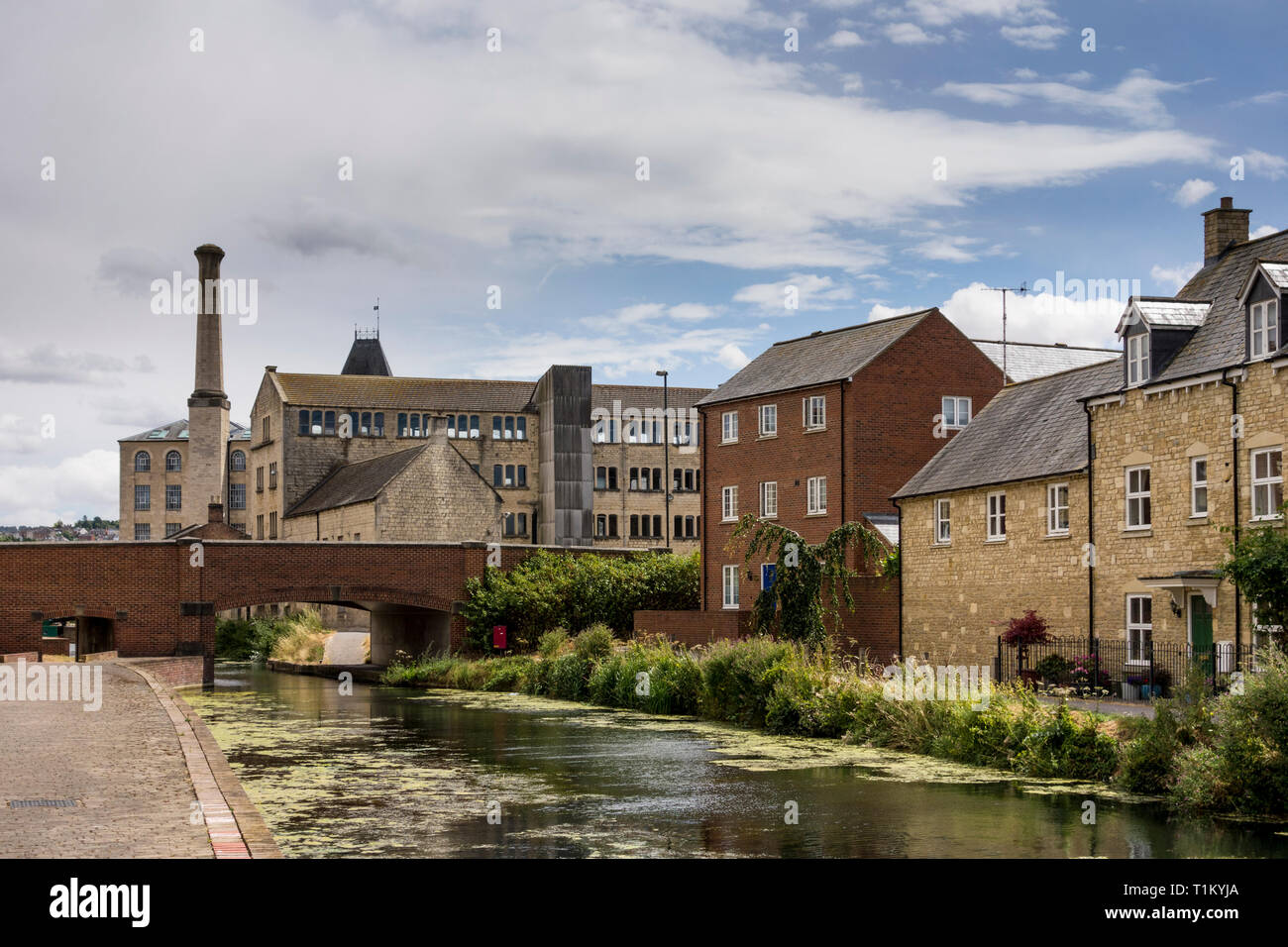 Stroud consiglio del distretto, un vecchio mulino, Gloucestershire, Regno Unito Foto Stock