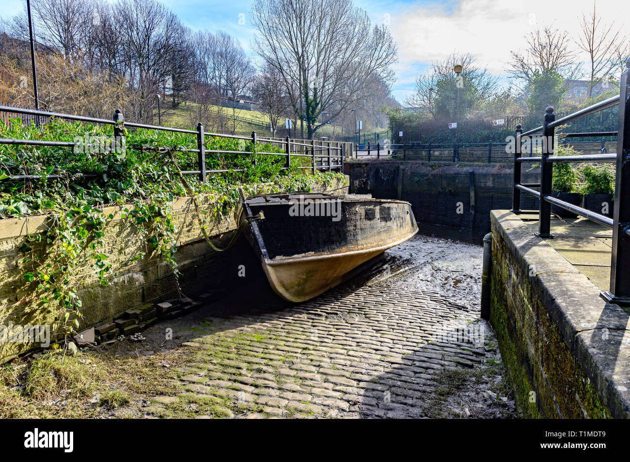 Valle Ouseburn, Newcastle upon Tyne, Regno Unito Foto Stock