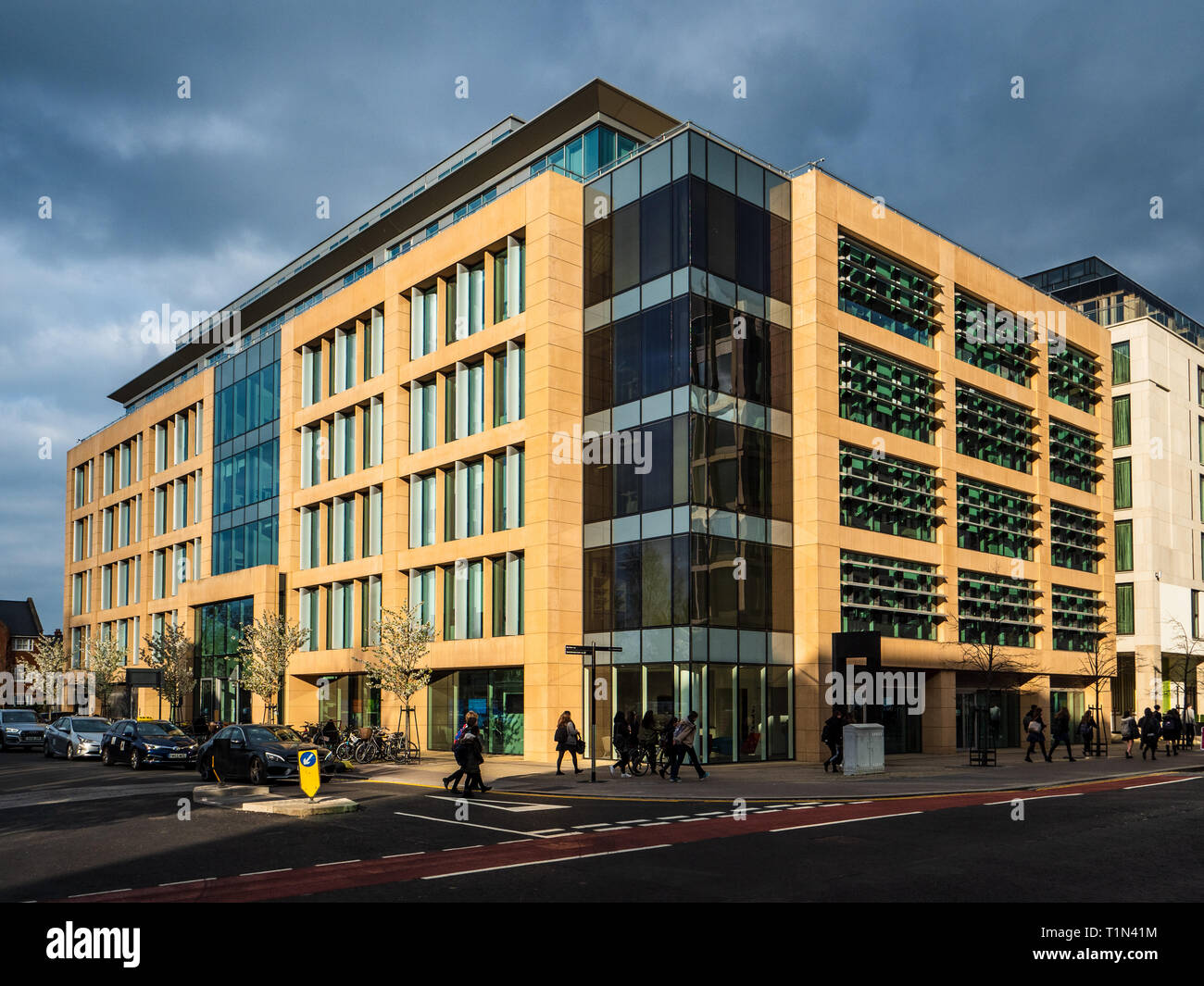 Microsoft Research Labs Cambridge UK. Fondato nel 1997, il laboratorio di Cambridge conduce ricerche di base in informatica su un'ampia gamma di argomenti. Foto Stock