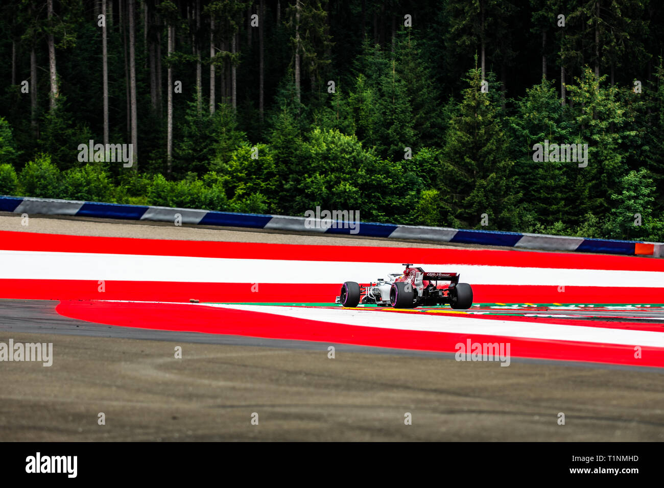 Spielberg/Austria - 06/29/2018 - #9 Marcus Ericsson (SWE) nella sua Alfa Romeo Sauber C37 nel corso del PQ2 al Red Bull Ring in anticipo del 2018 Austrian Gran Foto Stock