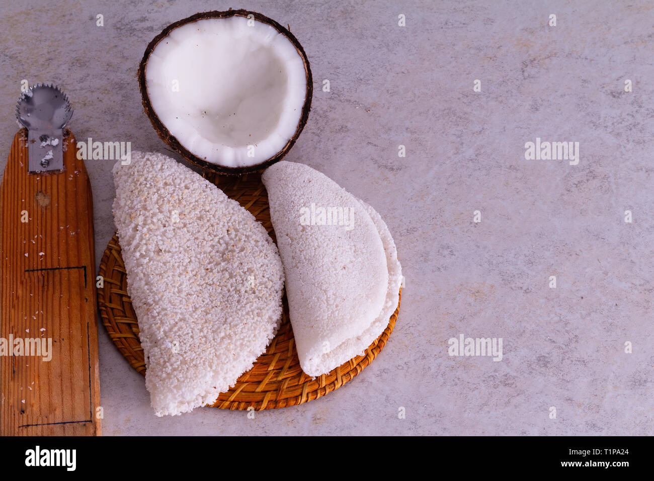 Nordest brasiliano cibo tipico tapiocav Foto Stock