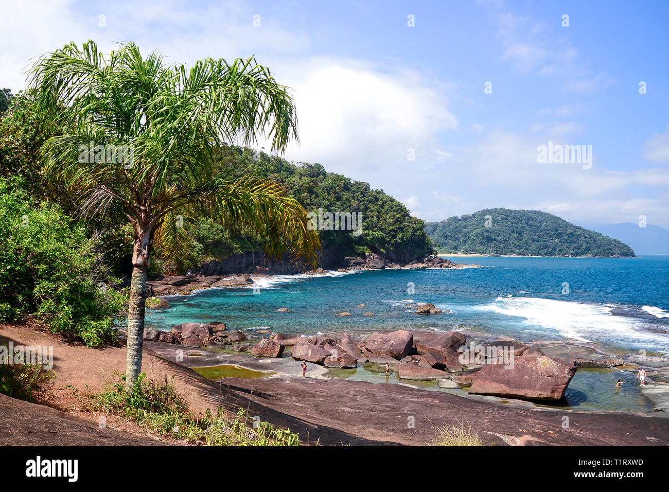 Ubatuba, Brasile Foto Stock