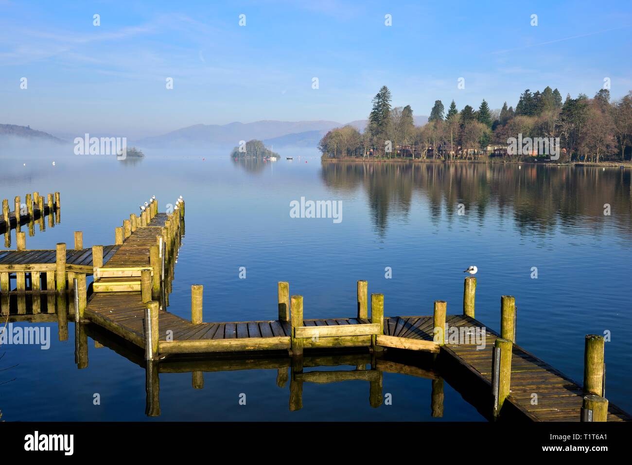 Bowness on Windermere,Lake District,Cumbria,l'Inghilterra,UK Foto Stock