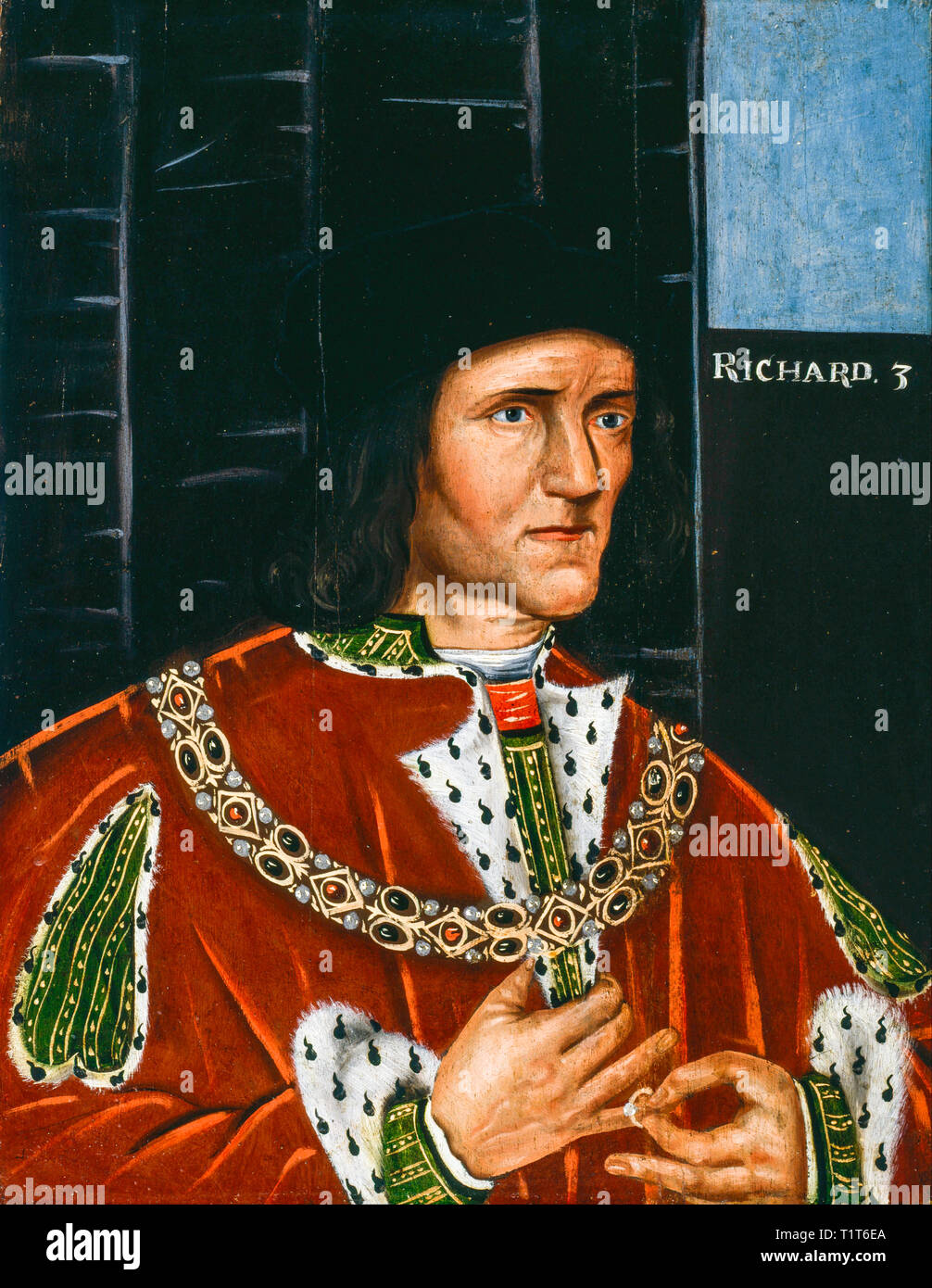 Richard III (1452-1485) ritratto, prima del 1626, la British School Foto Stock