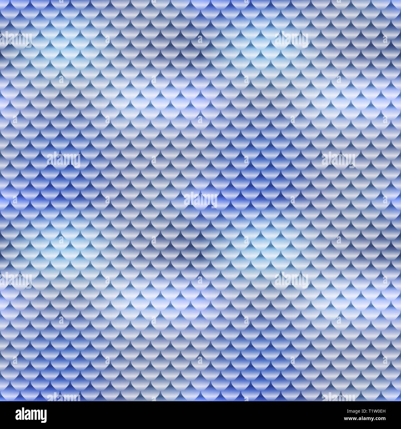 Blue pesci realistico la texture della pelle, dettagliato modello senza giunture Illustrazione Vettoriale