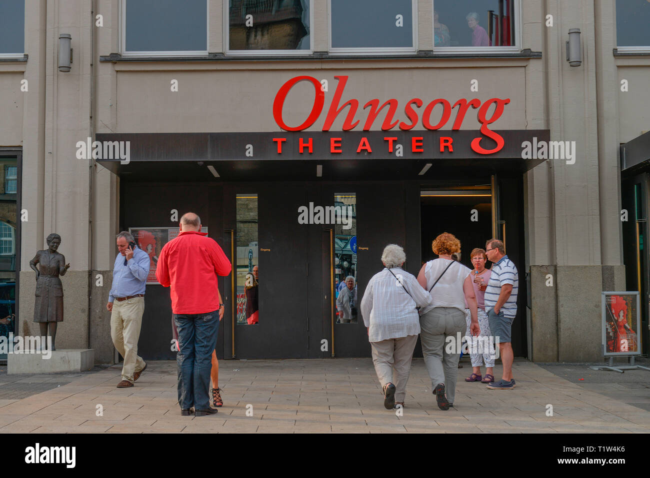 Ohnsorg-Theater, Heidi-Kabel-Platz, Amburgo, Deutschland Foto Stock