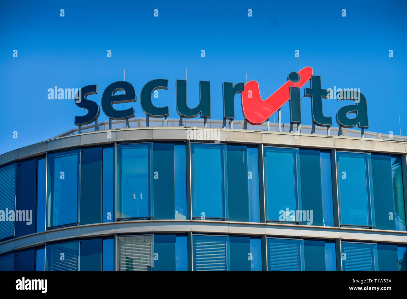 Securvita Krankenkasse, Luebeckertordamm, Amburgo, Deutschland, Lübeckertordamm Foto Stock