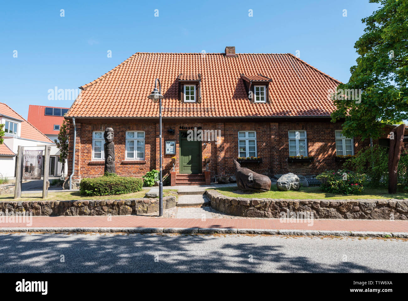 Museo locale, Rerik, Baltico località balneare, Meclemburgo-Pomerania, Germania Foto Stock