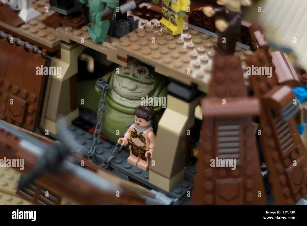 LEGO di esposizione Foto Stock