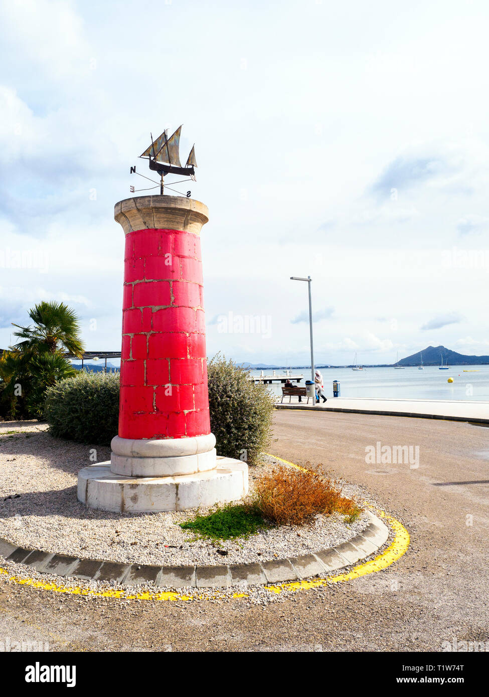 Port de Pollença - Isole Baleari, Spagna Foto Stock