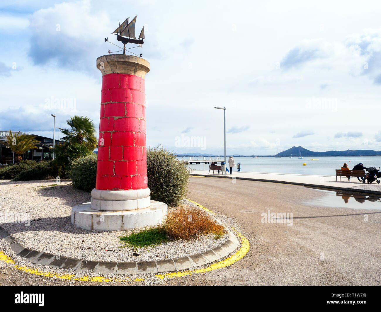 Port de Pollença - Isole Baleari, Spagna Foto Stock