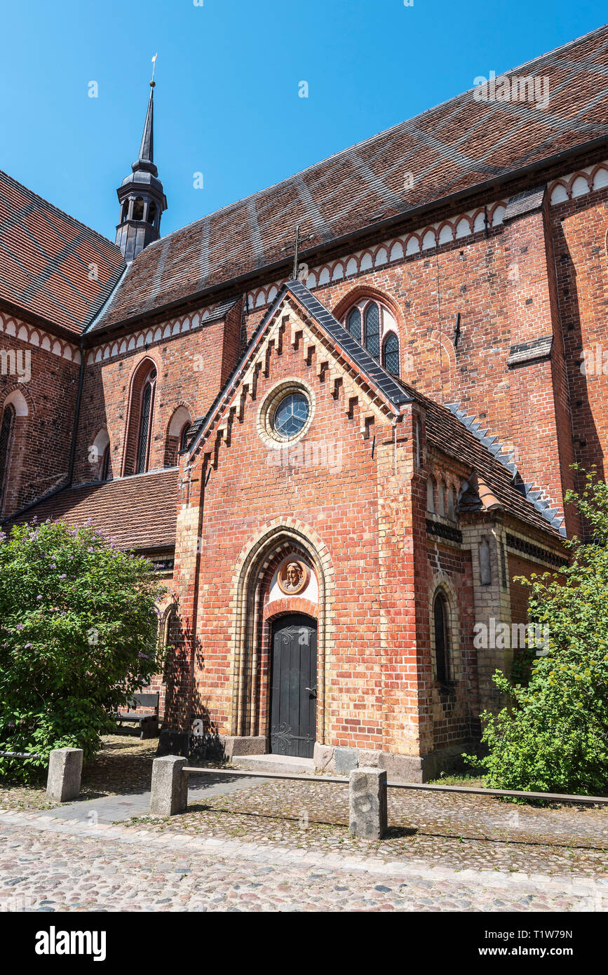 Cattedrale, Guestrow, Meclemburgo-Pomerania, Germania Foto Stock