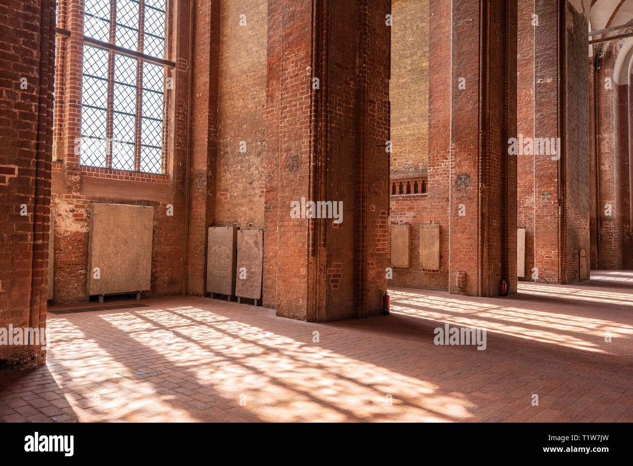 St. Georg, St Georgen Chiesa di Wismar, Meclemburgo-Pomerania Occidentale, Germania Foto Stock