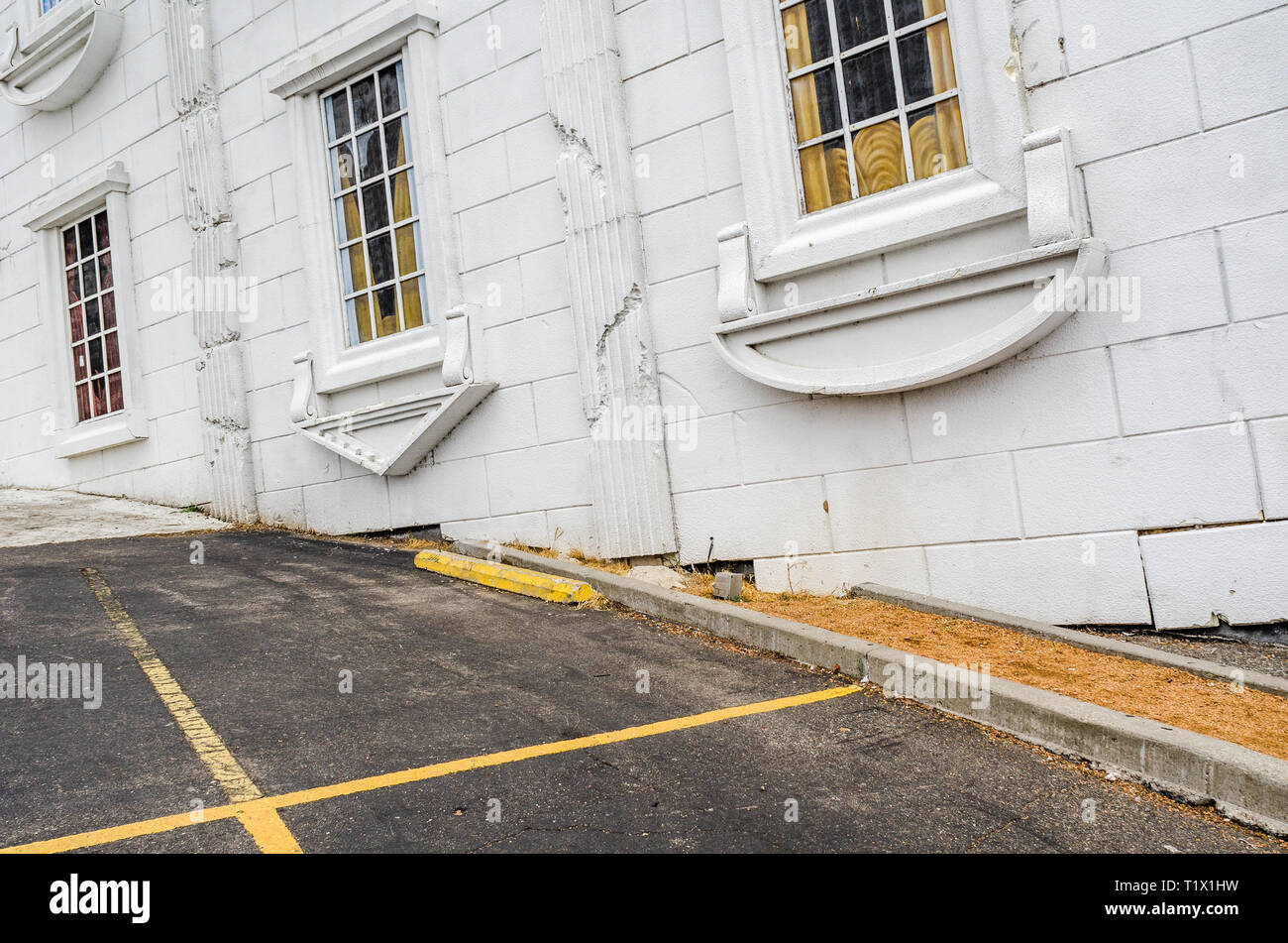 Edifici in Wisconsin Dells Foto Stock