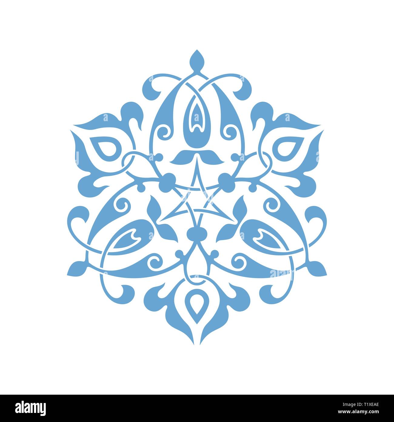Arabo tradizionale senza giunture di ornamento per il tuo design. Floral motivo ornamentale. Iznik. Vettore. Sfondo Illustrazione Vettoriale
