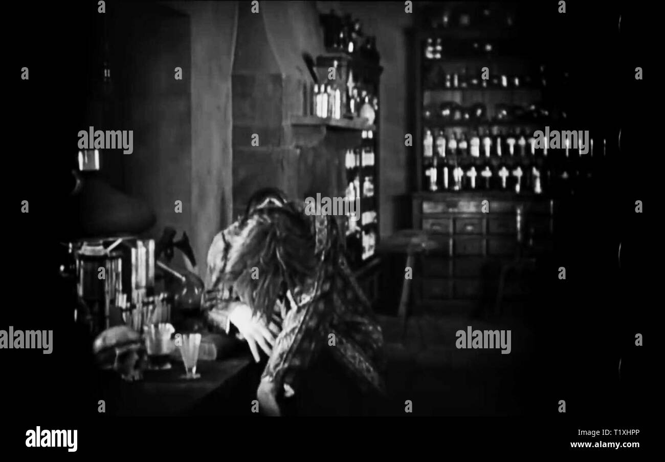 Il dottor Jekyll e il signor Hyde (1920 film di Paramount) dr jeckyl e Mr Hyde screenshot vintage Foto Stock