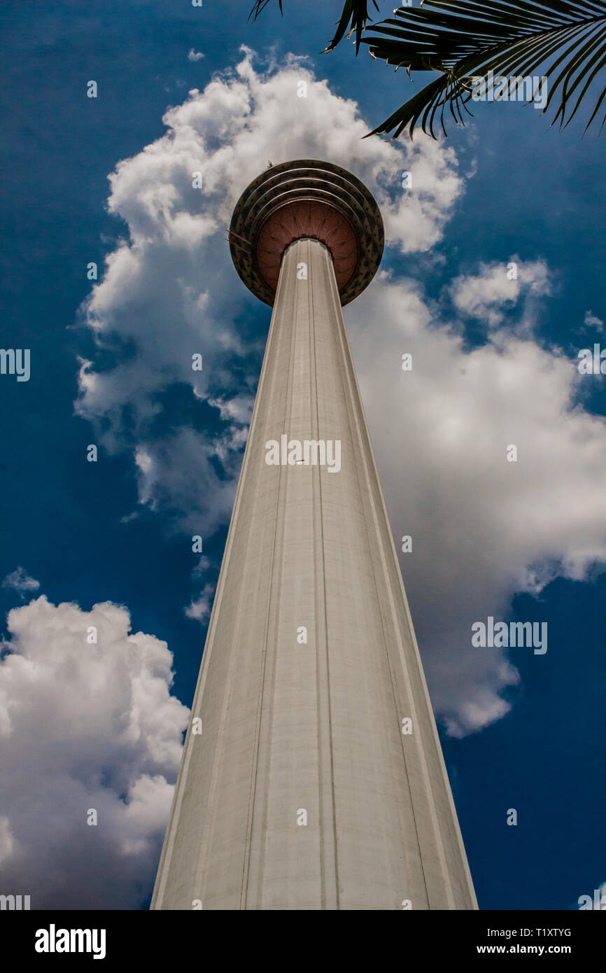 La Torre Menara, Kuala-Lumpur, Malesia Foto Stock