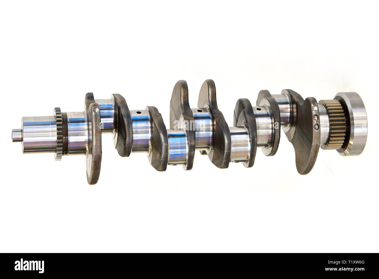 Albero motore per auto isolato Foto Stock