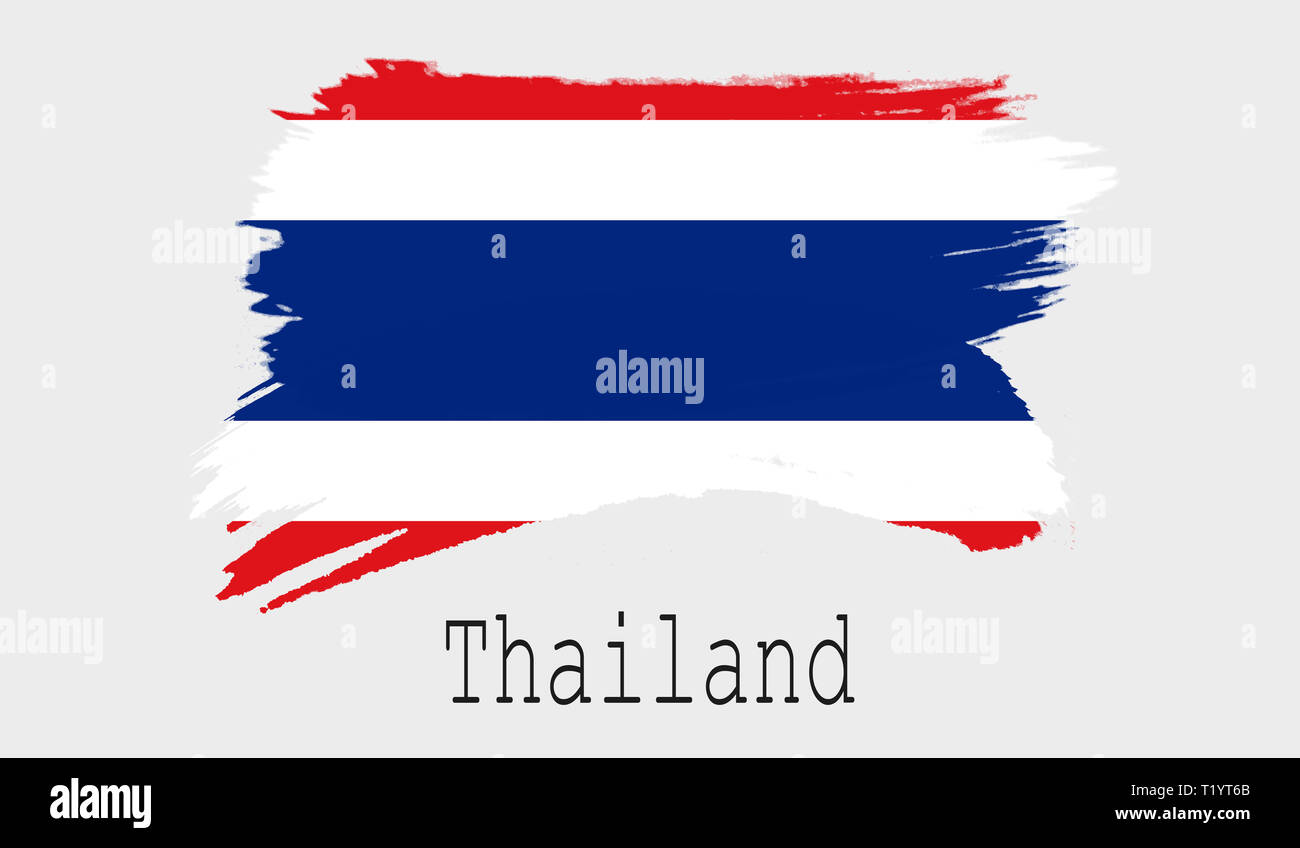 Bandiera Thailandia 2x3 Piedi (60x90cm) In Poliestere - Per Casa, Giardino, Feste Nazionali