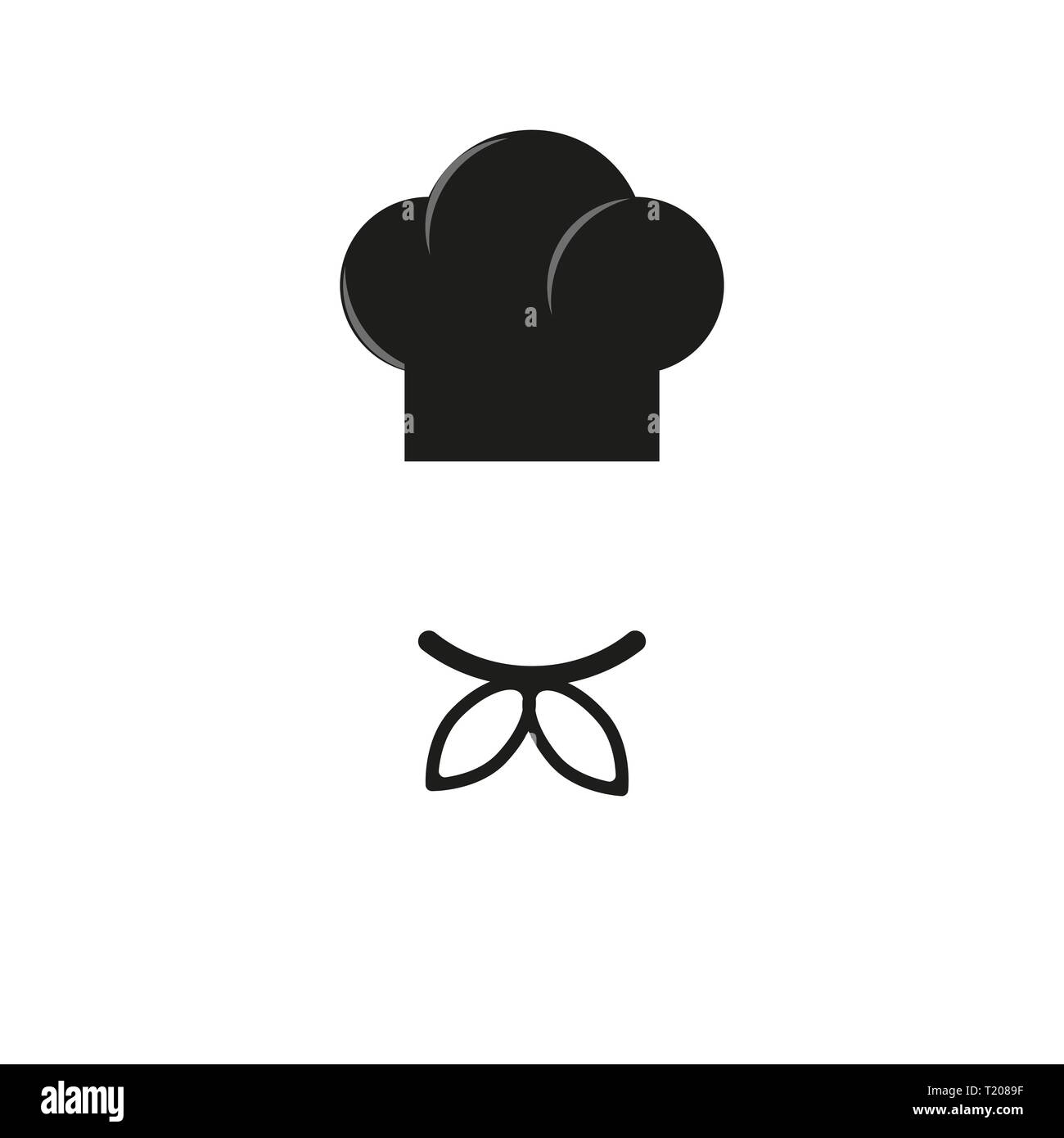 Lo chef hat icona. Illustrazione Vettoriale