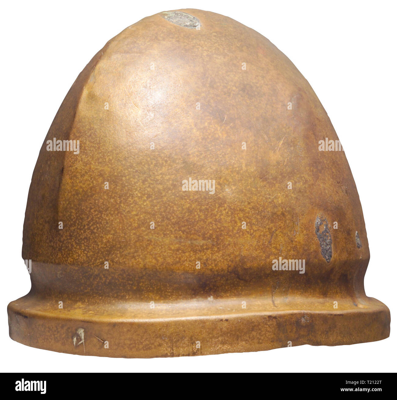 Giubbotti antiproiettile, caschi, Etrusca Negau casco, tipo vetulonic, bronzo del V secolo A.C. Additional-Rights-Clearance-Info-Not-Available Foto Stock