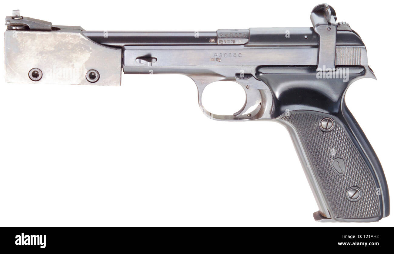 Tiro Sport, pistole, Unione Sovietica, Margolin MC Wostok, caliber .22 lr, 1948, Editorial-Use-solo Foto Stock