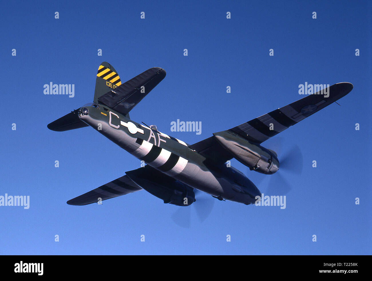 US Army Air Corps WWII Martin Marauder bombardiere medio Foto Stock