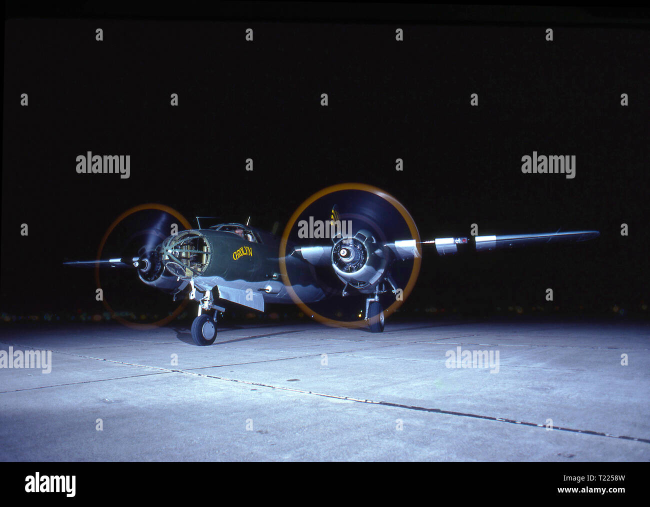 US Army Air Corps WWII Martin Marauder bombardiere medio Foto Stock